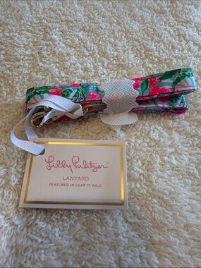 Leaf It Wild Lilly Pulitzer Lanyard 🌸